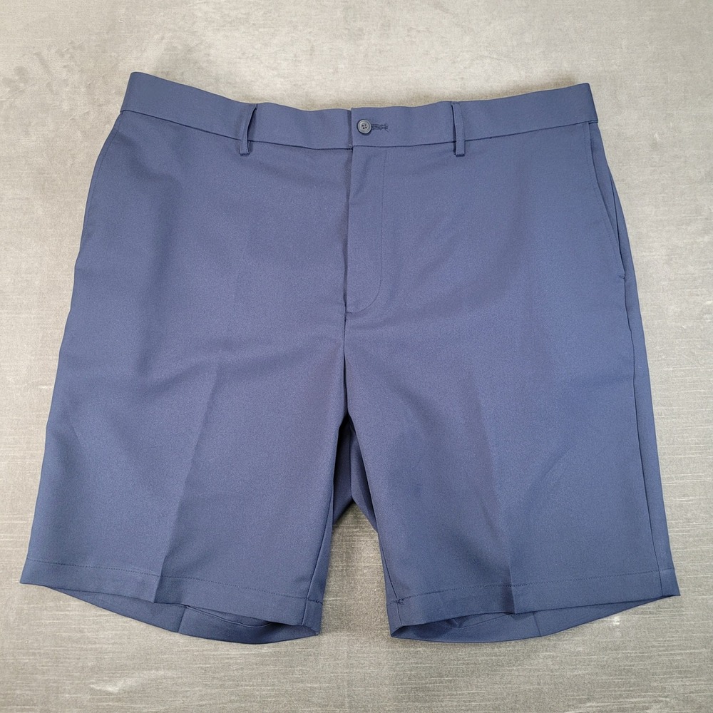 Grand Slam Performance Mens Blue Expandable Waistband Golf Shorts Size 42 New